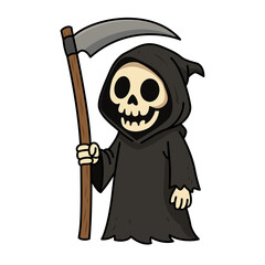 cartoon grim reaper