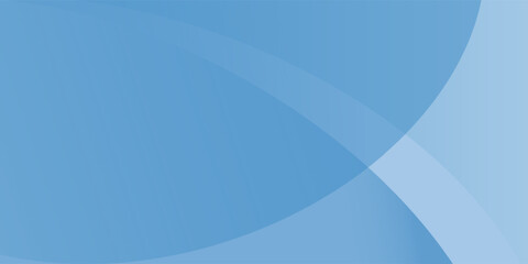 Modern smooth blue gradient background with soft curved wave shapes and light tones, abstract minimal vector design suitable for website, banner, presentation, poster, n business backdrop illustration