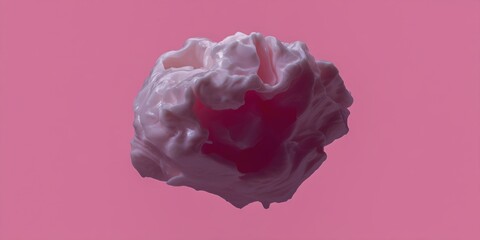 Pastel brain balloon in the sky of wonder: surreal imagination meets therapy of the mind with patient, balloon, wellness