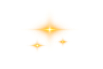 Bright Golden Horizontal Lens Flare Effect, png stye with Sunlight Reflection – star, flash, light, overlay, reflection, energy, bright