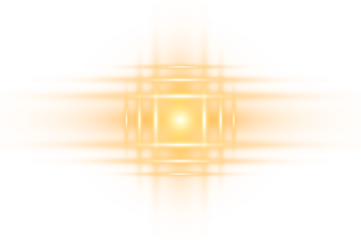 Golden Square Cross-Ray Lens Flare Effect with Bright Spotlight Shine on a png style  – star, flash, light, overlay, reflection, energy, bright