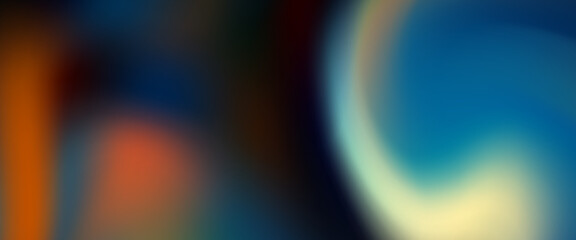  Vibrant Abstract Swirl Background With Blues And Oranges For Modern Design And Art