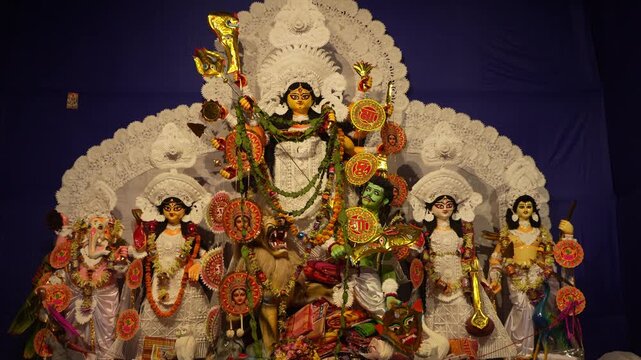 The biggest festival of West Bengal is Durga Puja with the idol of Durga Thakur. Durgapujo in West Bengal is famous all over the world. It is especially popular among Hindus.