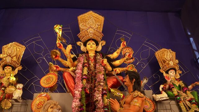 The biggest festival of West Bengal is Durga Puja with the idol of Durga Thakur. Durgapujo in West Bengal is famous all over the world. It is especially popular among Hindus.