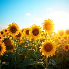 Obraz premium sunflower-2