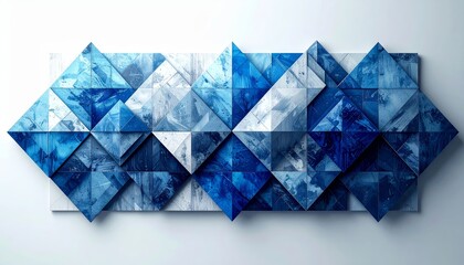 abstract modern template, geometric effect stylized as mosaic tile