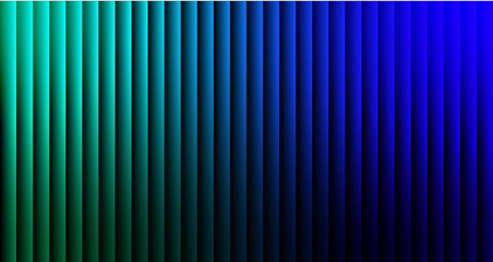 Abstract blue Lines Background with Glass Effect and Green Shadow — Modern Striped Digital Design