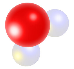 Molecular Glow: H₂O in 3D. Holographic Molecular Models: Visualizing Water and Carbon Dioxide. Graphic image materials that can be used in chemistry classes