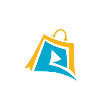 logo for company, e commerce logo, shop logo, c letter shop logo, bag logo with c letter, shopping bag logo with c alphabet