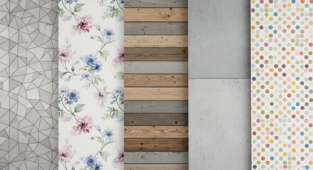 Different type of wall design