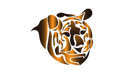 Brand Unique Tiger Logo