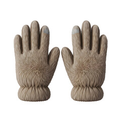 Warm knitted winter gloves providing comfort and protection for cold weather activities and outdoor exploration