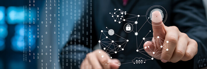 Fingerprint scanning technology for digital security and data protection