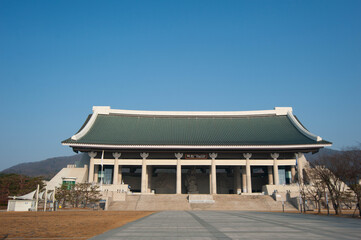 The House of the Nation at the Independence Hall of Korea in Cheonan.
