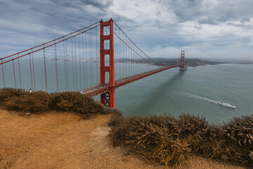 Golden Gate Through the Edge