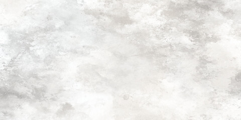 Abstract gray and white texture background with painted white marble effect, Old cement wall, white polished marble texture with grey grunge stains.	