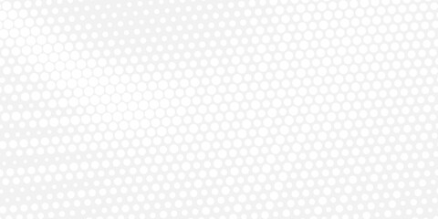 Halftone curved grunge pattern design as white background