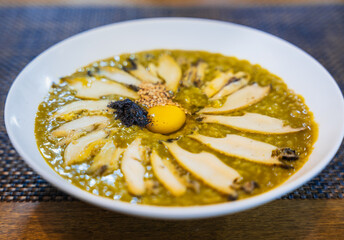 本場韓国のアワビ粥