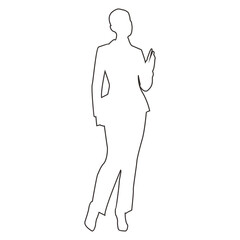 Business woman concept