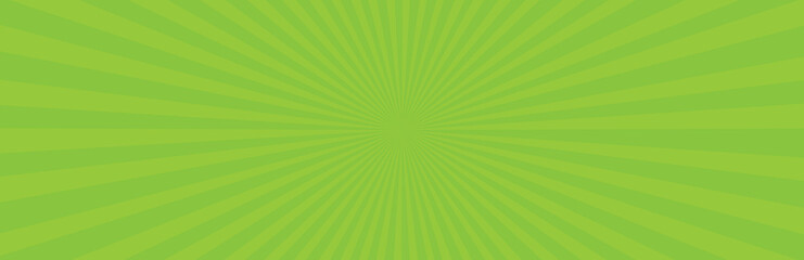 Bright Green Sunburst Background With Radial Stripes  green, background, sunburst