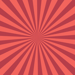 Coral Sunburst Background With Radial Stripes  coral, background, sunburst, radial