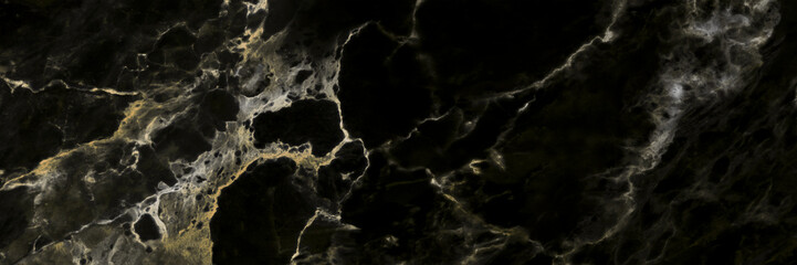 black marble texture with gold veins