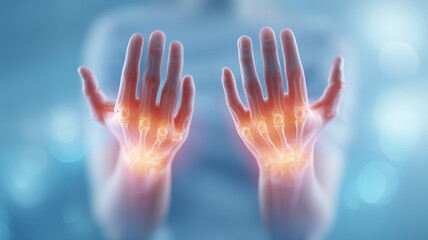 手首や指の関節の痛み（リウマチ・腱鞘炎の概念）