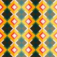 seamless geometric pattern with geometric shapes