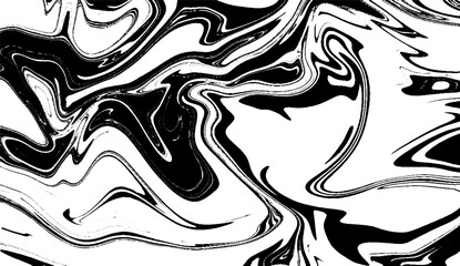 Black and white abstract chaotic grunge pattern for Abstract white background design resource.