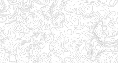 White topography topology vector white background, Geography landscape Topo contour map on white background.