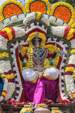 Procession of Lord Murugan in tamilnadu	
