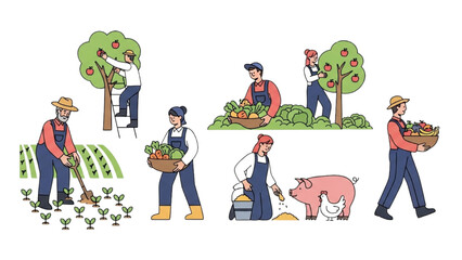 Farming and Agriculture A Collection of Rural Life Activities