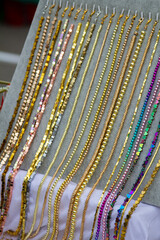 Various gold-plated and precious metal jewelry