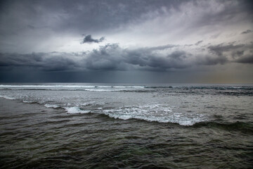 奄美大島の初冬の海の色。