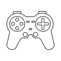 Game icon with linear design