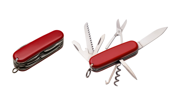 Ready for Anything — The Red Swiss Army Knife Set
