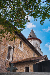 Fototapeta premium Ainhoa ​​is a French town and commune located in the Pyrénées-Atlantiques department, in the Nouvelle-Aquitaine region of France.