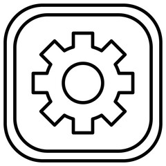 Automation System Outline Icon
