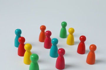 Concept of Diversity, Inclusion and Equality, space for text