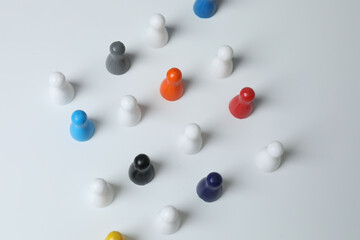 Concept of Diversity, Inclusion and Equality, space for text