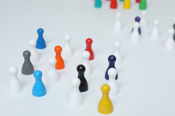 Concept of Diversity, Inclusion and Equality, space for text