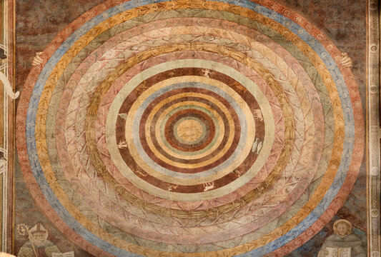 Pietro Pucci's Medieval Cosmology in the Camposanto building, Pisa