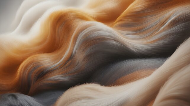 Soft and flowing abstract background with warm, earthy tones creating a cozy and inviting atmosphere, perfect for adding a touch of organic elegance to designs