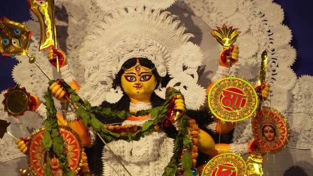 The biggest festival of West Bengal is Durga Puja with the idol of Durga Thakur. Durgapujo in West Bengal is famous all over the world. It is especially popular among Hindus.