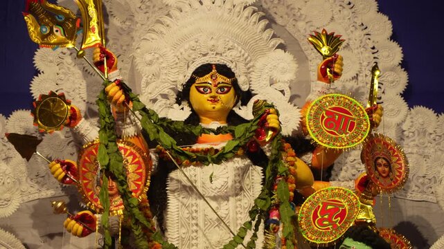 The biggest festival of West Bengal is Durga Puja with the idol of Durga Thakur. Durgapujo in West Bengal is famous all over the world. It is especially popular among Hindus.