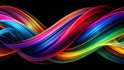 Seamless looping animation of colorful diagonal lines creating a vibrant and dynamic visual