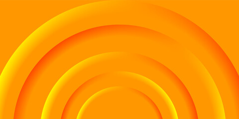 orange abstract background with layered concentric circles and soft shadow gradients. Perfect for energetic, creative, or summer-themed designs.