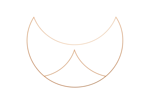 Abstract geometric design with curved, intersecting lines on black - Powered by Adobe