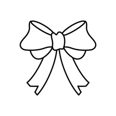 Ribbon icon clean and modern vector illustration