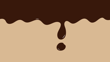 coffee and chocolate splash vector